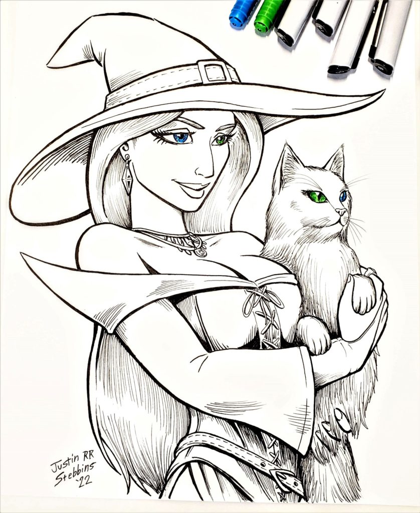 Inktober: Good Witch Anya